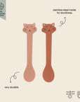 Trixie Silicone spoon 2 - pack - Mrs. Cat (Min. of 2 PK, multiples of 2 PK) - MAIGHAN DISTRIBUTION CANADA
