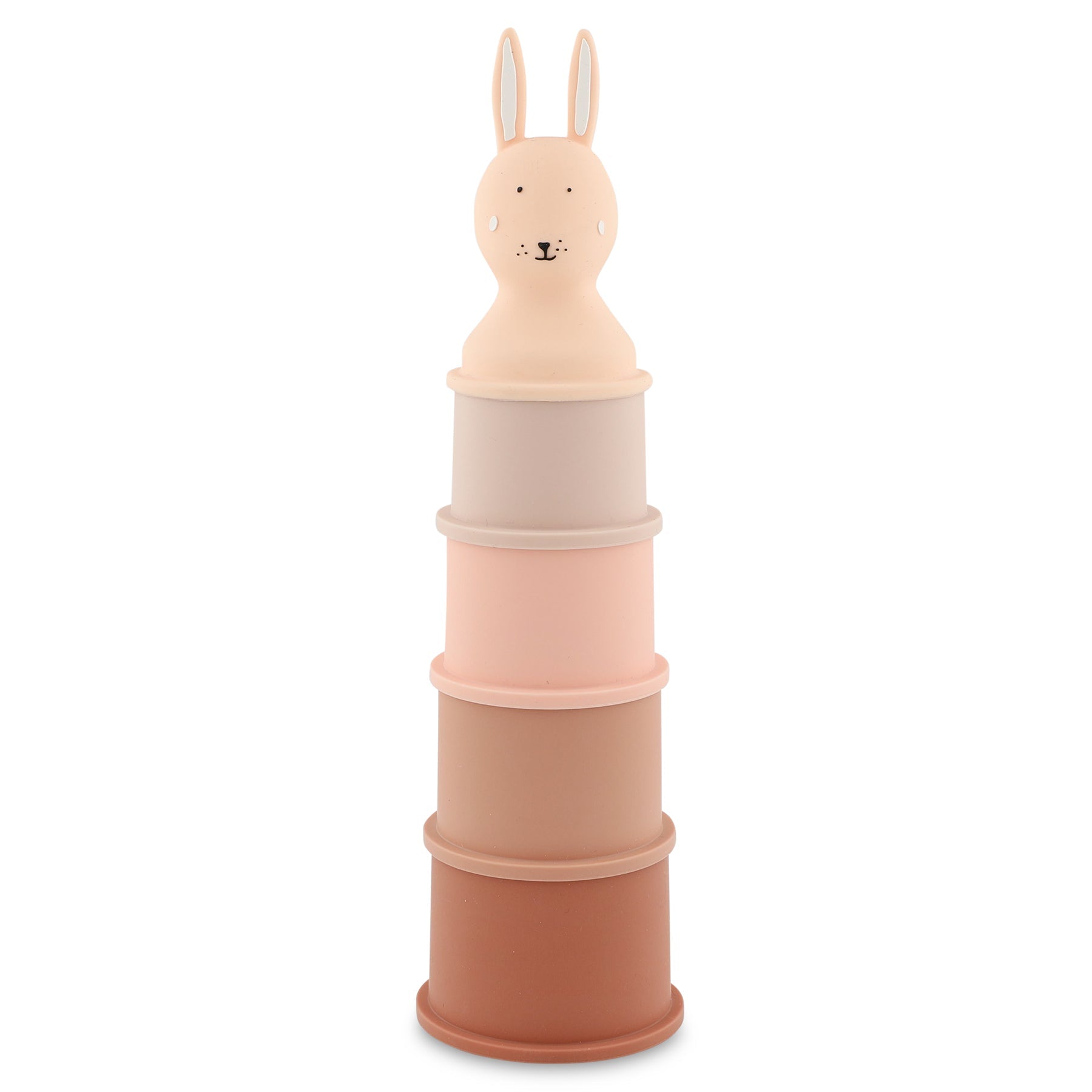 Trixie Stacking cups - 5pcs - Mrs. Rabbit (Min. of 2 PK, multiples of 2 PK) - MAIGHAN DISTRIBUTION CANADA