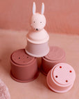 Trixie Stacking cups - 5pcs - Mrs. Rabbit (Min. of 2 PK, multiples of 2 PK) - MAIGHAN DISTRIBUTION CANADA