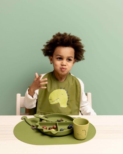 Trixie Waterproof bib 2 - pack - Mr. Dino (Min. of 2 PK, multiples of 2 PK) - MAIGHAN DISTRIBUTION CANADA