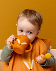 Trixie Waterproof bib 2 - pack - Mr. Fox (Min. of 2 PK, multiples of 2 PK) - MAIGHAN DISTRIBUTION CANADA