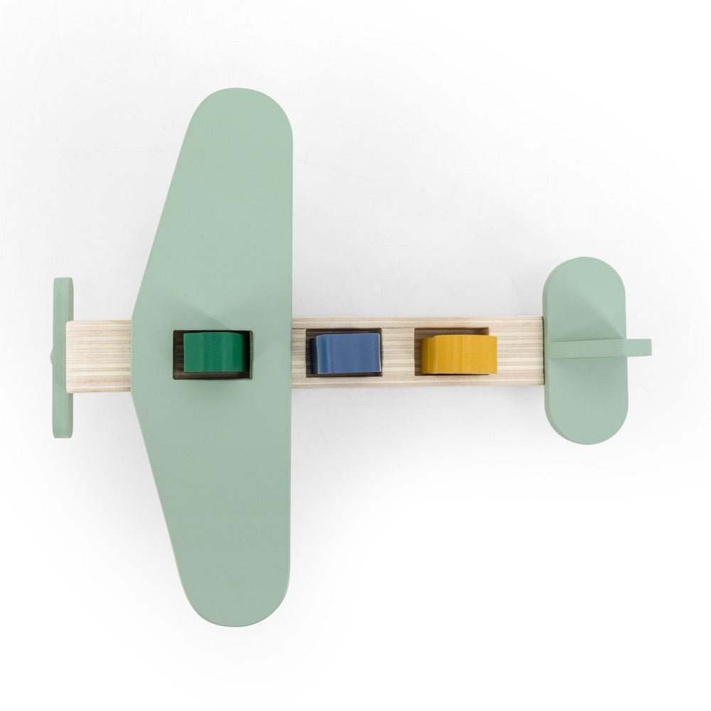 Trixie Wooden animal airplane (Min. of 2 PK, multiples of 2 PK) - MAIGHAN DISTRIBUTION CANADA