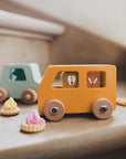 Trixie Wooden animal Car Set (Min. of 2 PK, multiples of 2 PK) - MAIGHAN DISTRIBUTION CANADA