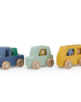 Trixie Wooden animal Car Set (Min. of 2 PK, multiples of 2 PK) - MAIGHAN DISTRIBUTION CANADA
