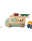 Trixie Wooden animal truck (Min. of 3 PK, multiples of 3 PK) - MAIGHAN DISTRIBUTION CANADA