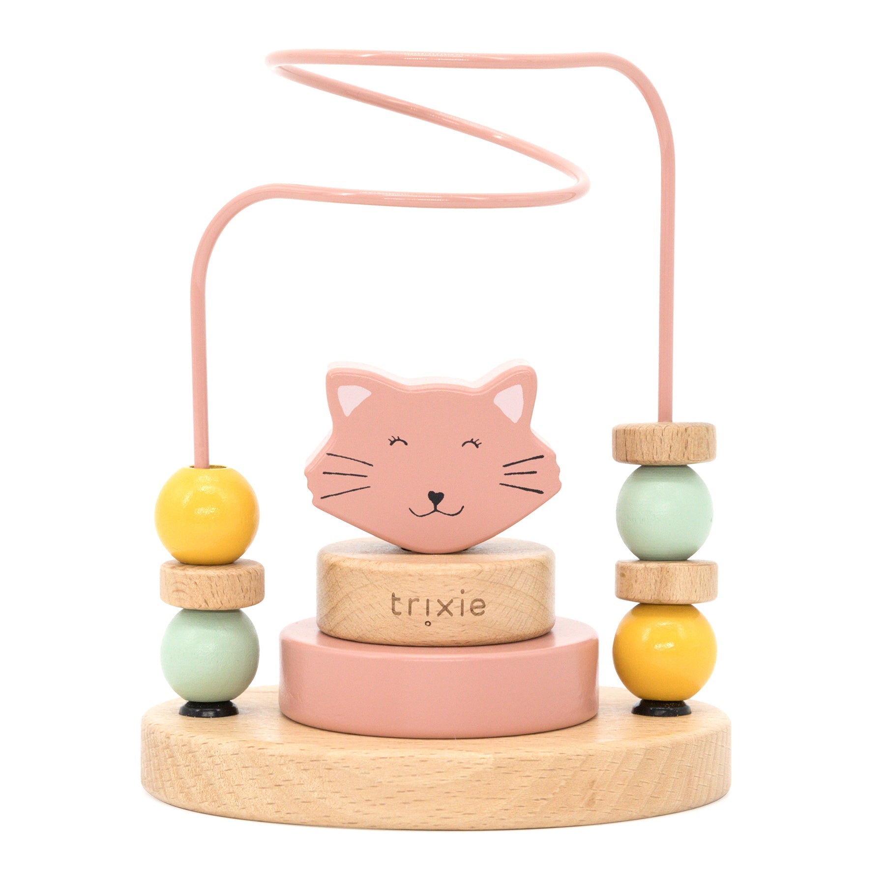 Trixie Wooden beads maze - Mrs. Cat (Min. of 2 PK, multiples of 2 PK) - MAIGHAN DISTRIBUTION CANADA