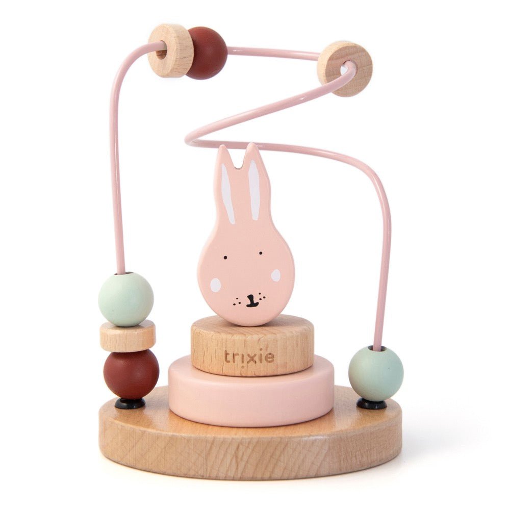 Trixie Wooden beads maze - Mrs. Rabbit (Min. of 2 PK, multiples of 2 PK) - MAIGHAN DISTRIBUTION CANADA