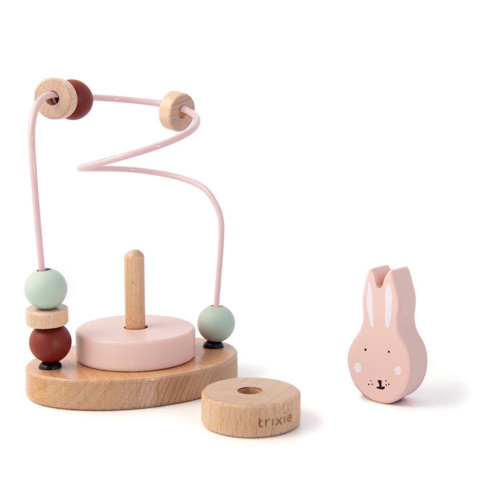 Trixie Wooden beads maze - Mrs. Rabbit (Min. of 2 PK, multiples of 2 PK) - MAIGHAN DISTRIBUTION CANADA