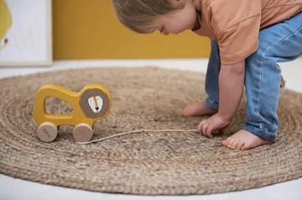 Trixie Wooden pull along toy - Mr. Lion (Min. of 2 PK, multiples of 2 PK) - MAIGHAN DISTRIBUTION CANADA