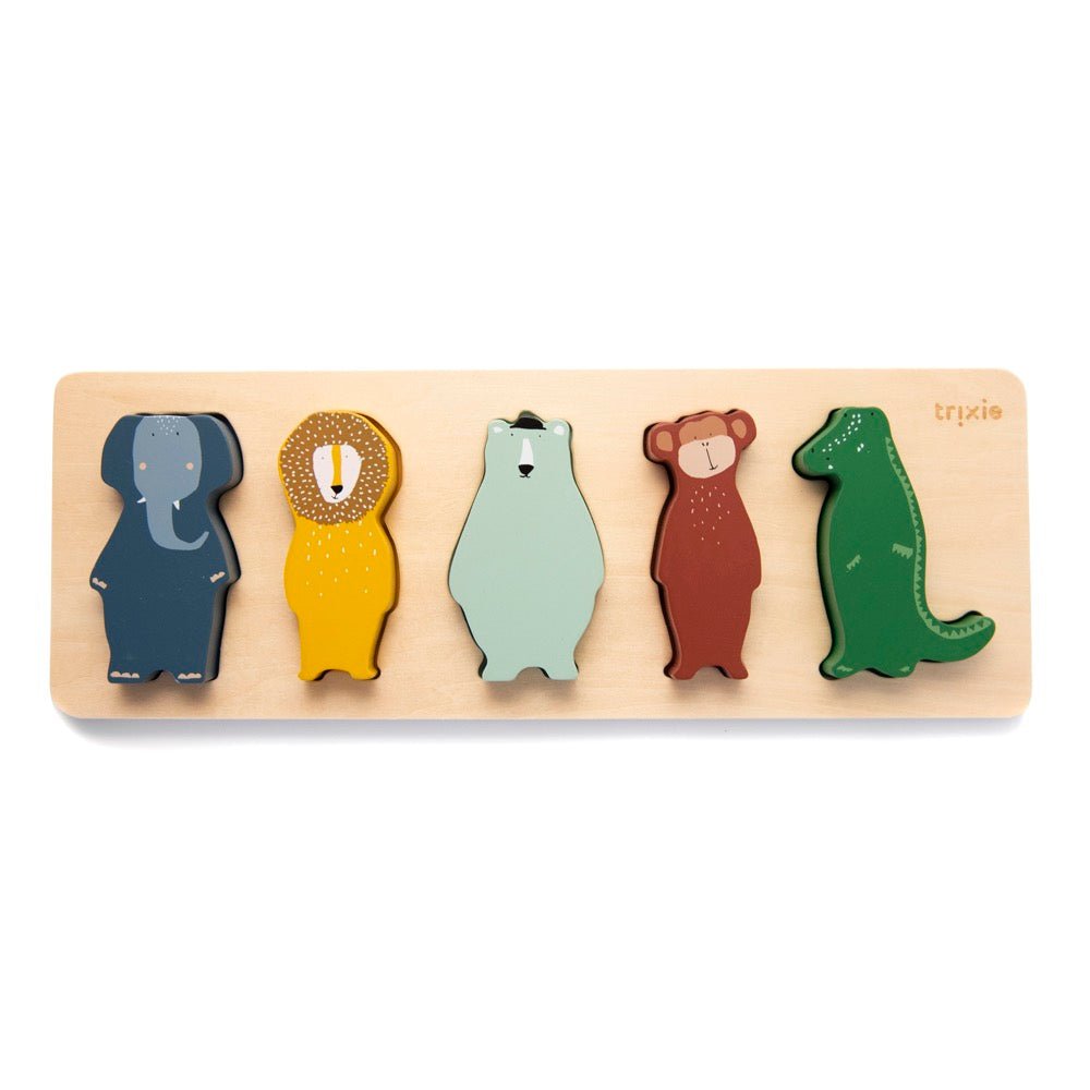 Trixie Wooden shape puzzle (Min. of 2 PK, multiples of 2 PK) - MAIGHAN DISTRIBUTION CANADA
