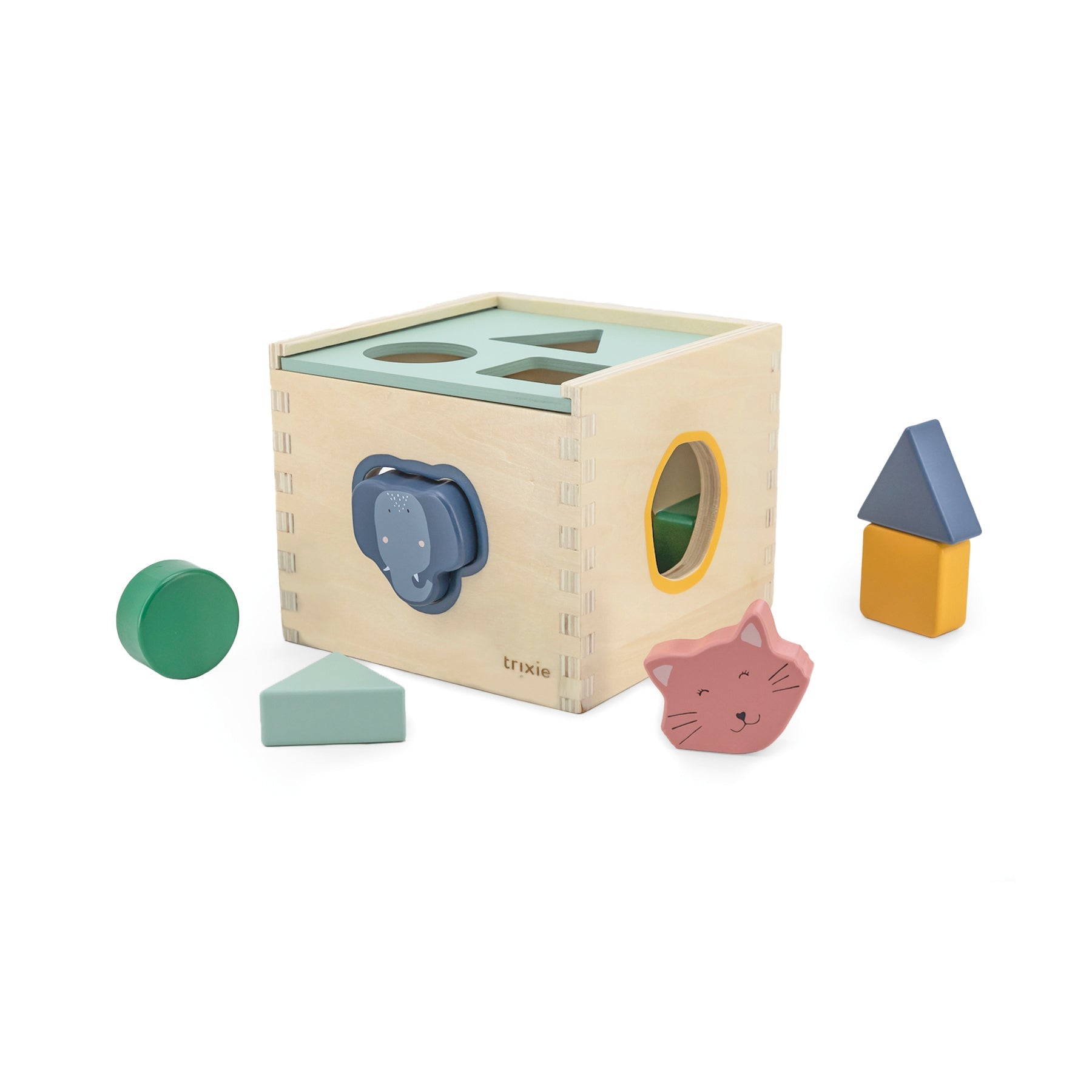 Trixie Wooden shape sorter (Min. of 2 PK, multiples of 2 PK) - MAIGHAN DISTRIBUTION CANADA