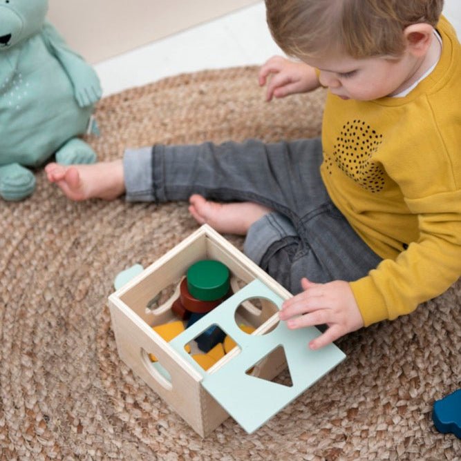 Trixie Wooden shape sorter (Min. of 2 PK, multiples of 2 PK) - MAIGHAN DISTRIBUTION CANADA
