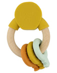 Trixie Wooden silicone activity ring - Mr. Lion (Min. of 3 PK, multiples of 3 PK) - MAIGHAN DISTRIBUTION CANADA