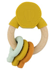 Trixie Wooden silicone activity ring - Mr. Lion (Min. of 3 PK, multiples of 3 PK) - MAIGHAN DISTRIBUTION CANADA
