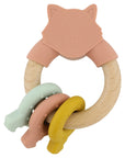 Trixie Wooden silicone activity ring - Mrs. Cat (Min. of 3 PK, multiples of 3 PK) - MAIGHAN DISTRIBUTION CANADA