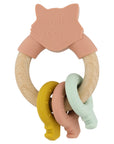 Trixie Wooden silicone activity ring - Mrs. Cat (Min. of 3 PK, multiples of 3 PK) - MAIGHAN DISTRIBUTION CANADA