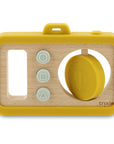 Trixie Wooden silicone baby camera - Mr. Lion (Min. of 3 PK, multiples of 3 PK) - MAIGHAN DISTRIBUTION CANADA