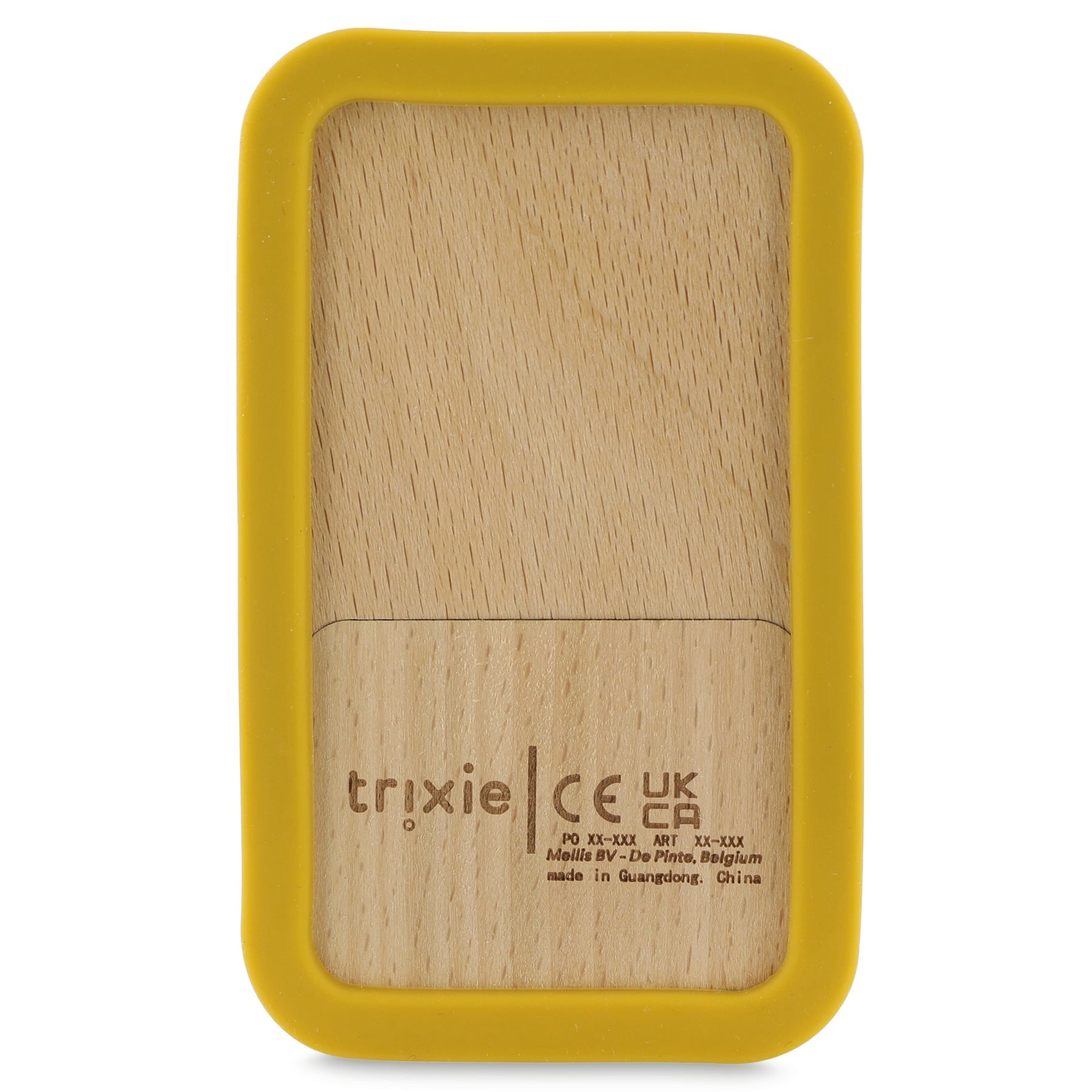 Trixie Wooden silicone baby phone - Mr. Lion (Min. of 3 PK, multiples of 3 PK) - MAIGHAN DISTRIBUTION CANADA