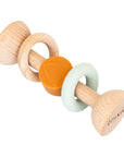 Trixie Wooden silicone rattle - Mr. Fox (Min. of 2 PK, multiples of 2 PK) - MAIGHAN DISTRIBUTION CANADA