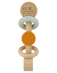 Trixie Wooden silicone rattle - Mr. Fox (Min. of 2 PK, multiples of 2 PK) - MAIGHAN DISTRIBUTION CANADA
