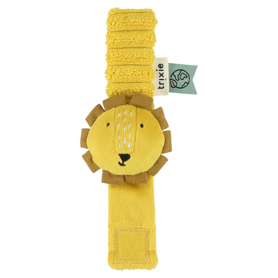 Trixie Wrist rattle - Mr. Lion (Min. of 3 PK, multiples of 3 PK) - MAIGHAN DISTRIBUTION CANADA