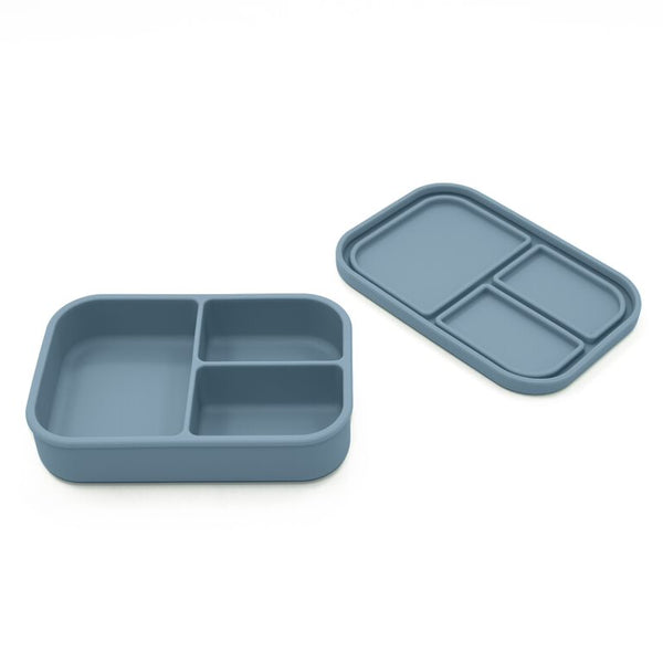 noüka Small Silicone Sealed Snack Box - Wave (Min. of 2 PK, Multiples of 2 PK)