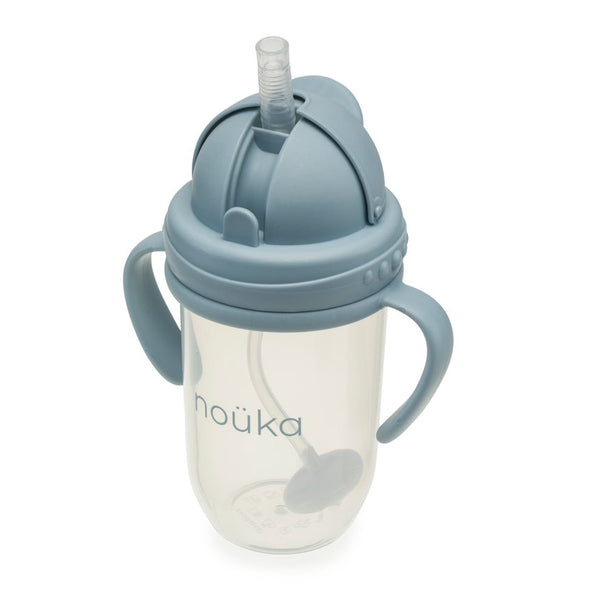 noüka Non-Spill Weighted Straw Cup 9 oz - Wave (Min. of 2 PK, Multiples of 2 PK)