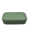noüka Small Silicone Sealed Snack Box - Fern (Min. of 2 PK, Multiples of 2 PK)