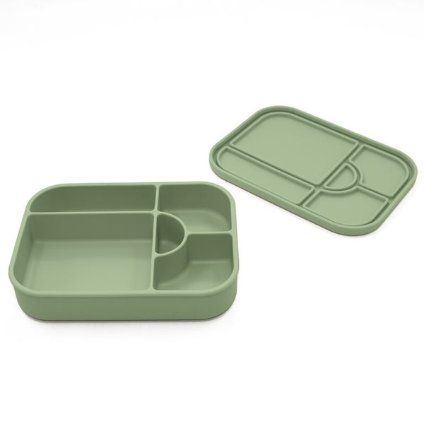 noüka Large Silicone Sealed Lunch Box - Leaf (Min. of 2 PK, Multiples of 2 PK)