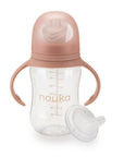 noüka Transitional Baby Bottle/Sippy Cup - Soft Blush (Min. of 2 PK, Multiples of 2 PK)