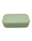 noüka Small Silicone Sealed Snack Box - Leaf (Min. of 2 PK, Multiples of 2 PK)