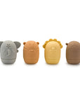 noüka Safari Bath Toys - Land Safari (Min. of 2 PK, Multiples of 2 PK)