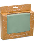 noüka Large Silicone Sealed Lunch Box - Leaf (Min. of 2 PK, Multiples of 2 PK)