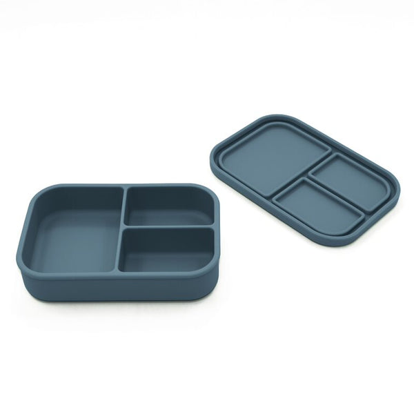 noüka Small Silicone Sealed Snack Box - Deep Ocean (Min. of 2 PK, Multiples of 2 PK)