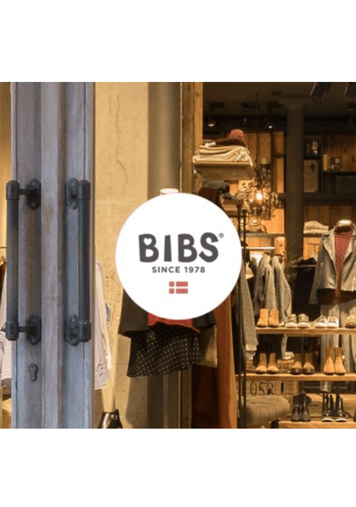 12 x 12 BIBS® Clear Cling Window Decals - MAIGHAN DISTRIBUTION CANADA