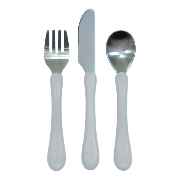 Green Sprouts  Learning Cutlery Grey Set (Min. of 6, multiples of 6)
