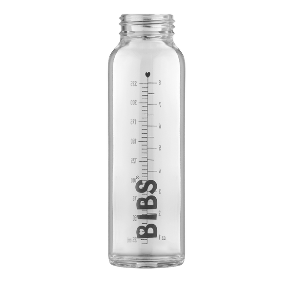 BIBS Baby Glass Bottle 225ml (Min. of 2 PK , multiples of 2 PK)