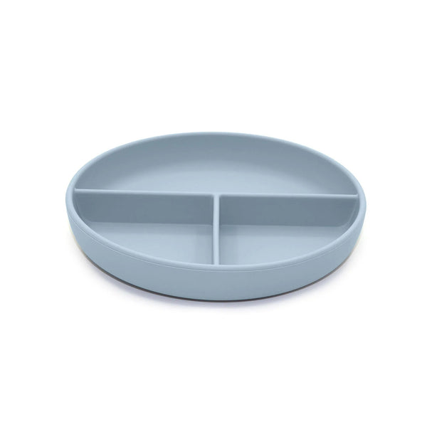 noüka Divided Suction Plate - Lily Blue (Min. of 2 PK, Multiples of 2 PK)