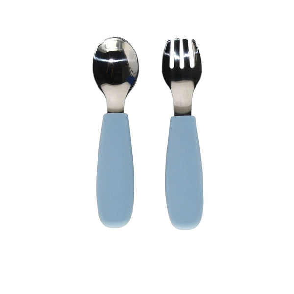noüka Toddler Cutlery Set - Lily Blue (Min. of 2 PK, Multiples of 2 PK)
