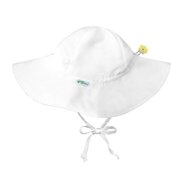 Brim Sun Protection Hat in White  (Min. of 3, multiples of 3)