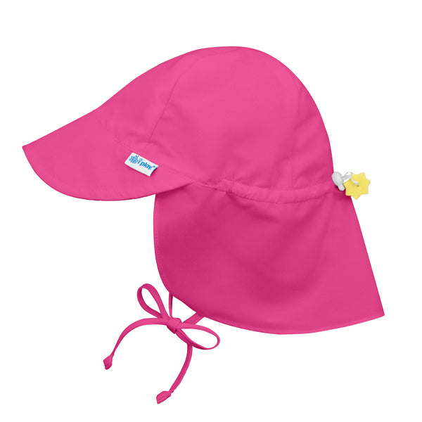 Flap Sun Protection Hat in Hot Pink (Min. of 3, multiples of 3)