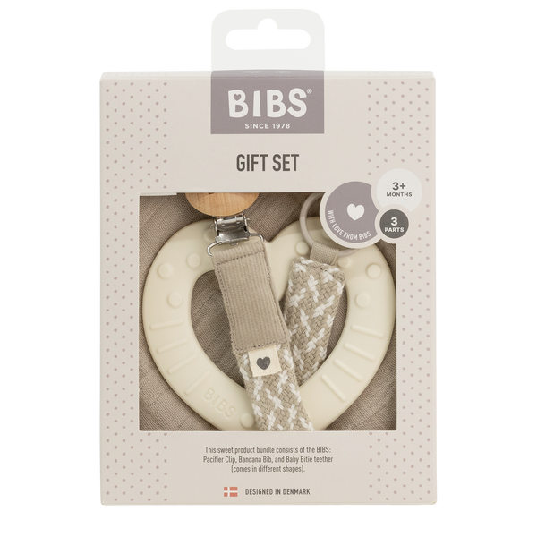 BIBS My First 6 Months Gift Set - Ivory (Min. of 2 PK , multiples of 2 PK)