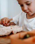 Kiddikutter Child Safe Knife With Wood Handle (Min. of 2 PK, multiples of 2 PK)