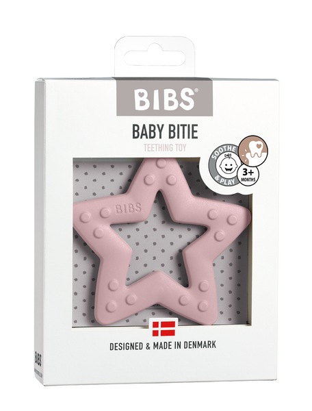 BIBS Baby Bitie Star Pink Plum ONE SIZE (Min. of 2 PK , multiples of 2 PK)