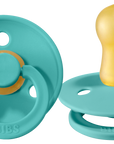 BIBS Pacifier Original COLOUR Latex 2 PK Turquoise (Min. of 1 PK, multiples of 1 PK)