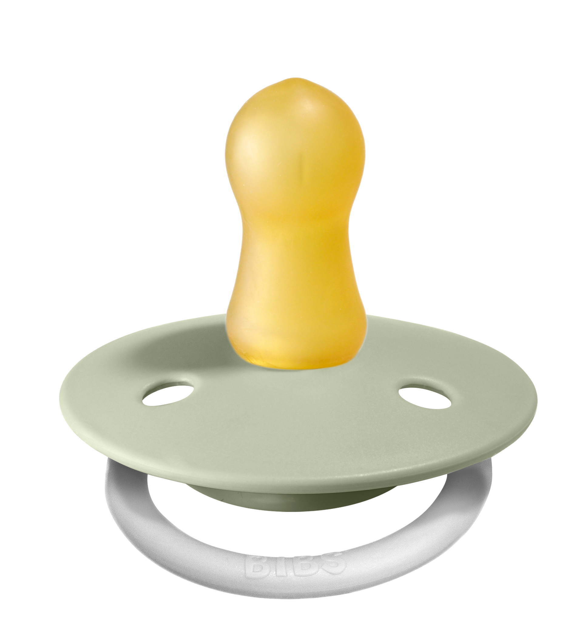 BIBS Pacifier De Lux Latex 2 PK Sage GLOW (Min. of 1 PK, multiples of MAIGHAN DISTRIBUTION CANADA
