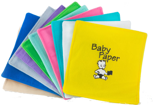 Assorted Prints Solids Baby Paper 12 PK (Min. of 1, PK of 12)