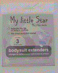 Garment extender Onesies/Bodysuit (Min. of 6, multiples of 6)