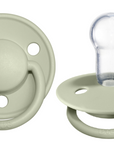 BIBS Pacifier De Lux Silicone 2 PK Sage ONE SIZE (Min. of 1 PK, multiples of 1 PK)