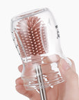 Haakaa Double-Ended Silicone Cleaning Brush - Sueva Grey (Min. of 4 PK , multiples of 4 PK)